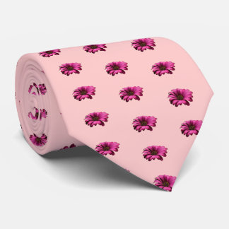Corbata Vintage Gerber Daisy Boda Tie