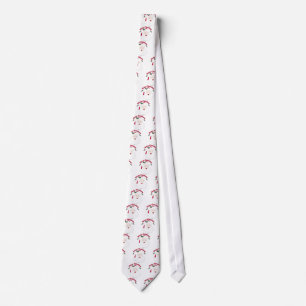 Corbata Vintage Merry Christmas Santa