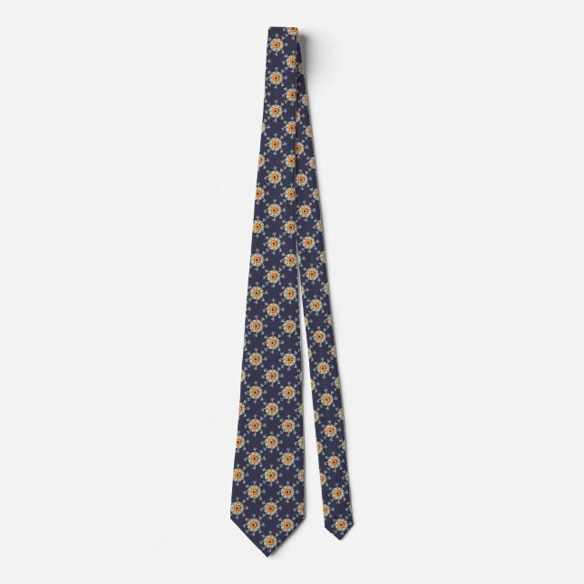 Corbata Vintage personalizable Haeckel (Anverso)