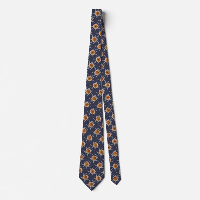Corbata Vintage personalizable Haeckel (Anverso)