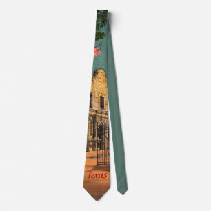 Corbata Vintage Texas Alamo Tie
