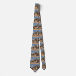 Corbata Vintage Western Cowboy Horse y Colt