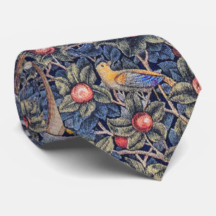 Corbata Vintage Woodpecker Tapiz Floral William Morris