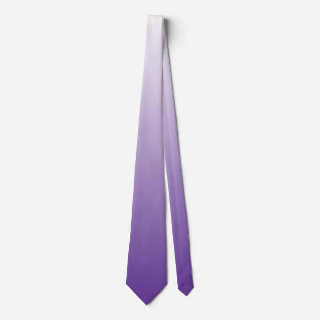 Corbata violeta de Ombre (Anverso)