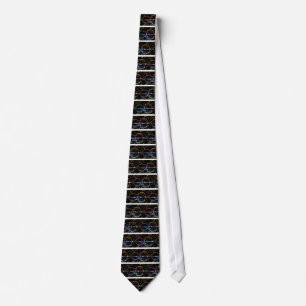 Corbata Violoncelo de neón