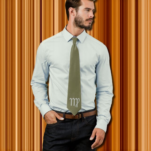 Corbata Vírgo Zodiac (Subido por el creador)