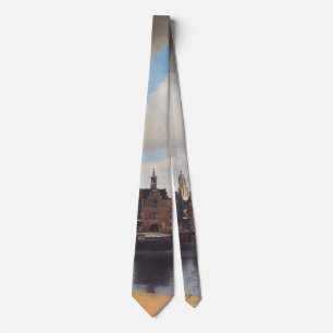 Corbata Vista de Delft por Johannes Vermeer