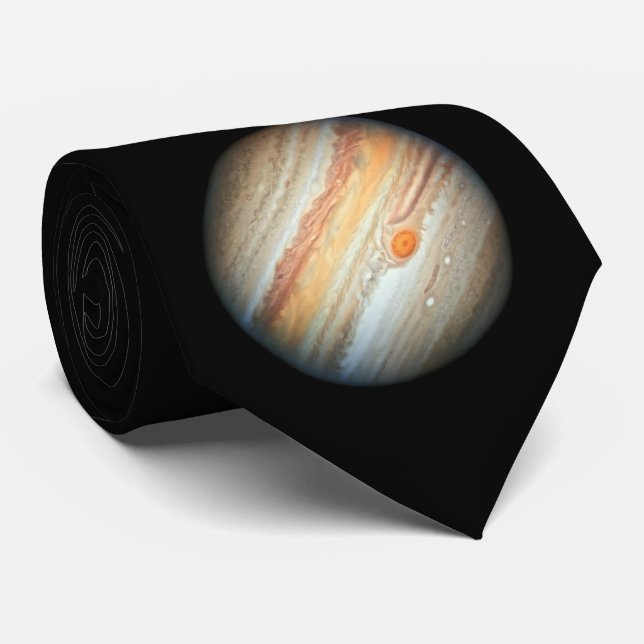 Corbata Vista del planeta Júpiter (Telescopio Hubble) (Enrollado)