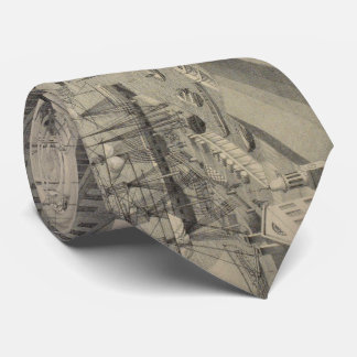 Corbata Vista ilustrativa vintage de Brooklyn NY (1846)