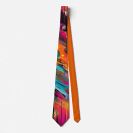 Corbata Vivid Chaos Splash Graffiti