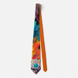 Corbata Vivid Chaos Splash Graffiti
