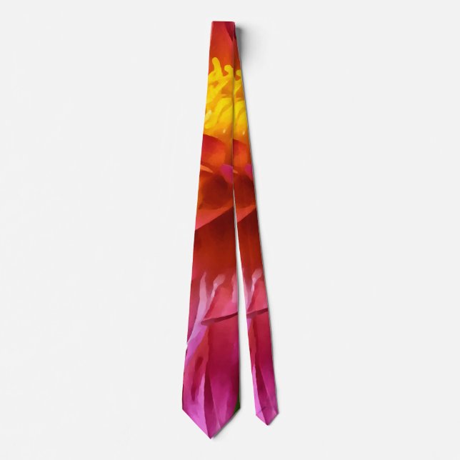 Corbata Vivid Pink Dahlia (Anverso)