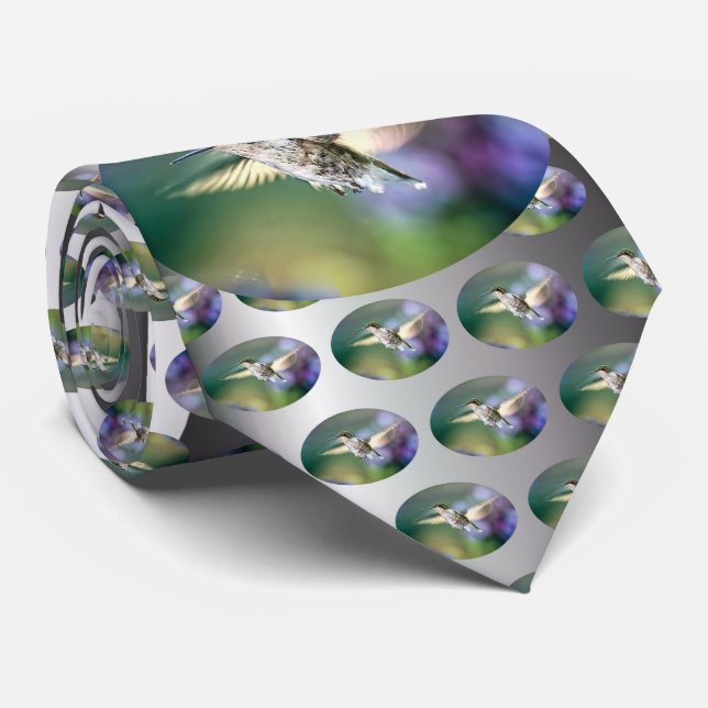 Corbata Volando colibrí (Enrollado)