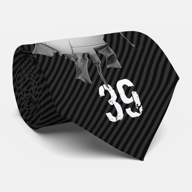 Corbata Voleibol desgarrado (personalizado) (Enrollado)
