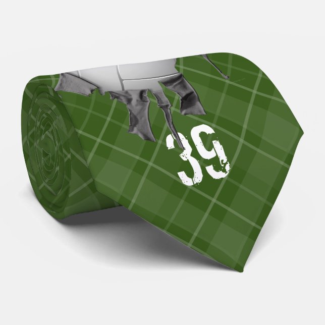 Corbata Voleibol desgarrado (personalizado) (Enrollado)