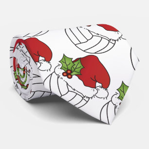 Corbata Voleibol navidad