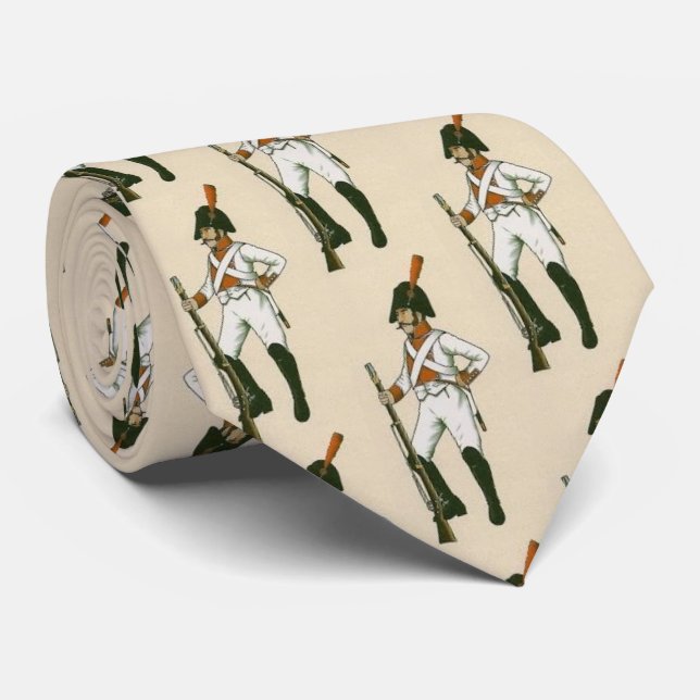 CORBATA VOLUNTARIOS DE CASTILLA (Enrollado)