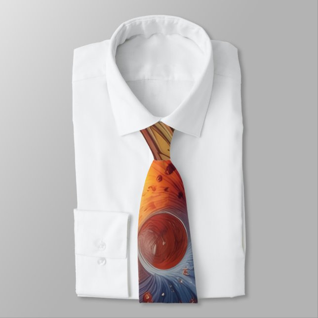 Corbata Vórtice intergaláctico de armonía (Atado)