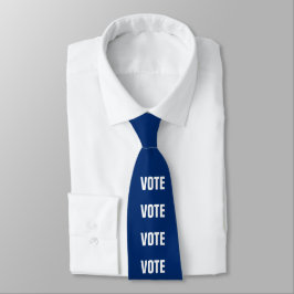 Corbata Vota Demócrata Cielo Azul Elección 2020