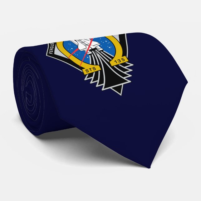 Corbata Vuelo final de STS 135 Atlantis (Enrollado)