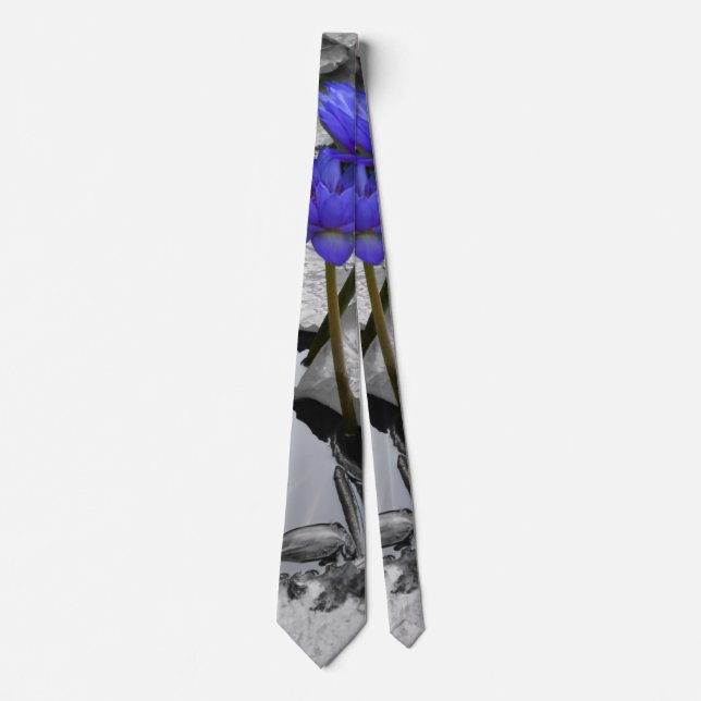 Corbata Water Lily Love Tie (Anverso)