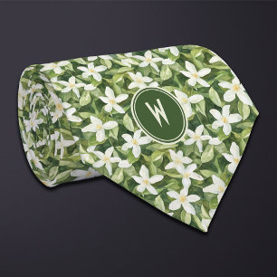 Corbata Watercolor Stephanotis Floral