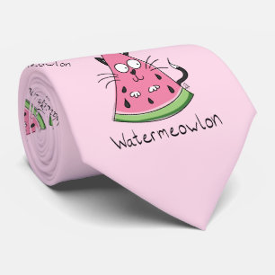 Corbata Watermelon Cat Cute Kids