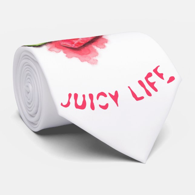 Corbata Watermelon Fiesta Neck Tie - Personalizado Textos (Enrollado)