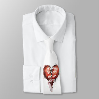 Corbata We Break the rules but not heart Tie