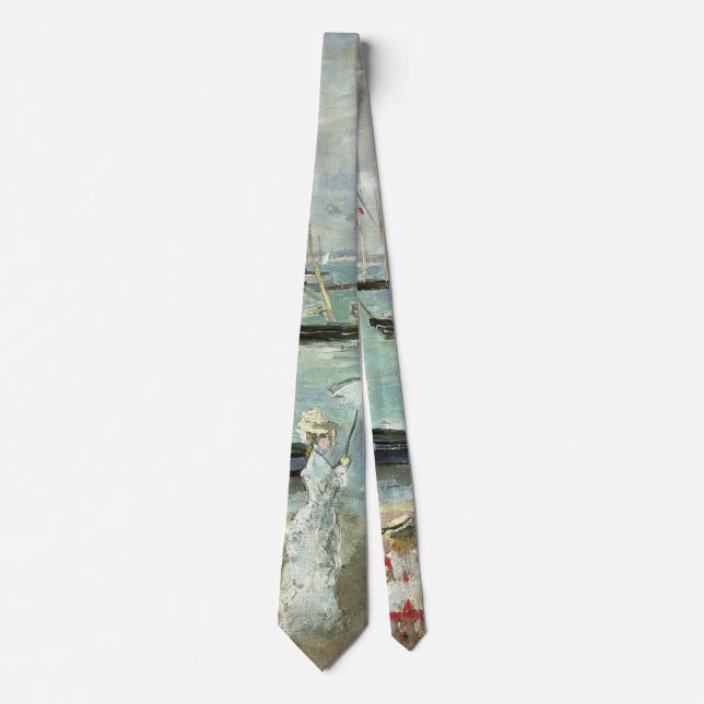 Corbata West Cowes, Isla de Wight por Berthe Morisot (Anverso)