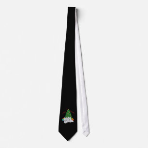 Corbata West Highland White Terriers Feliz Navidad