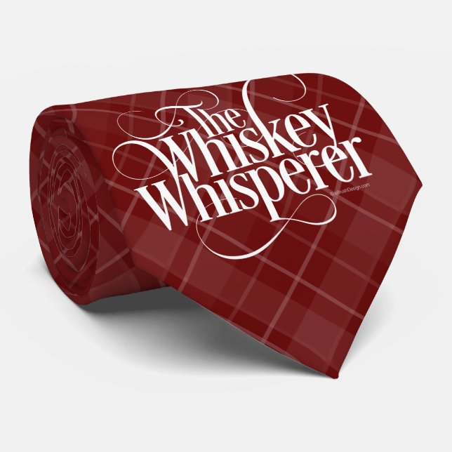 Corbata Whiskey Whisperer (Enrollado)