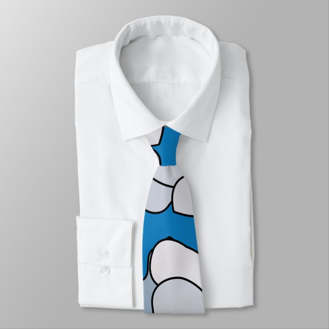 Corbata White Clouds (Atado)