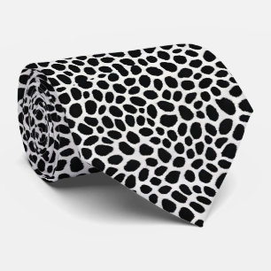 Corbata White Leopard Elegant Trendy Luxury Collection