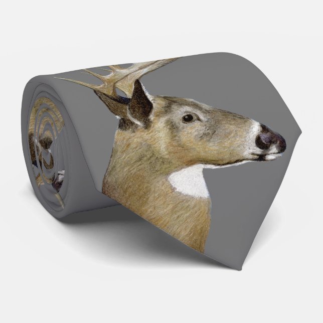 Corbata White Tail Buck (Enrollado)