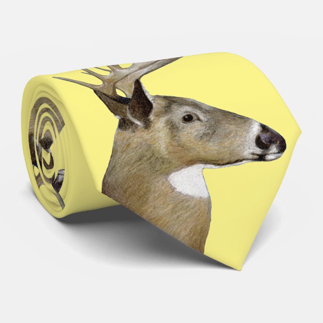 Corbata White Tail Buck (Enrollado)