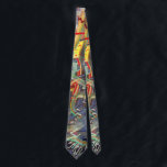Corbata Wild Abstract Necktie<br><div class="desc">Detalle de una pintura abstracta que he creado utilizando herramientas de Adobe Photoshop.</div>