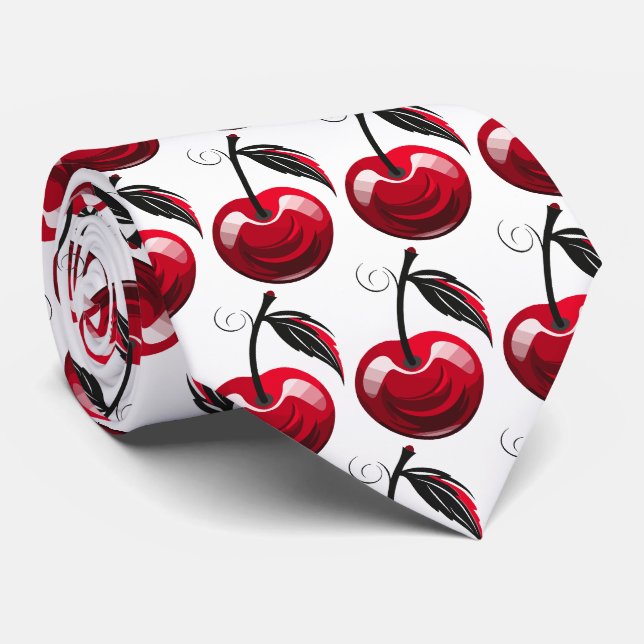 Corbata Wild Cherry (Enrollado)