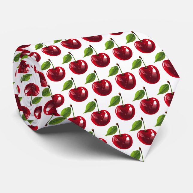 Corbata Wild Cherry (Enrollado)