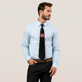 Corbata Wild Wolf Whirling Black men necktie