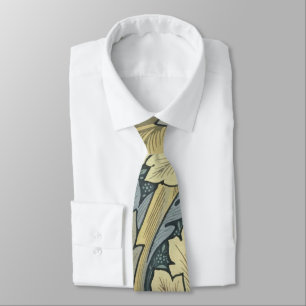Corbata William Morris Acanthus deja el Art Nouveau floral