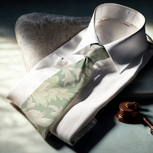 Corbata William Morris Chrysanthemum Pattern Necs Tie