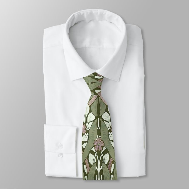Corbata William Morris Pimpernel Patrón de cosecha (Atado)