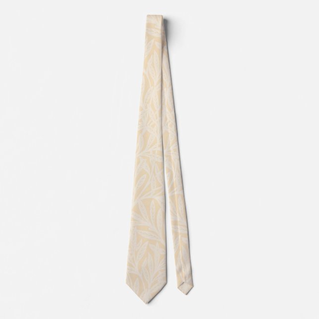 Corbata William Morris Sauce Flor Clásico (Anverso)