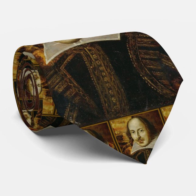 Corbata William Shakespeare Tie (Enrollado)