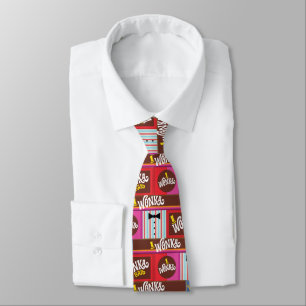 Corbata Willy Wonka Candy Pattern