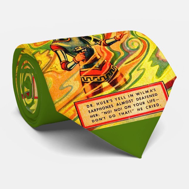 Corbata Wilma Deering, comic de Buck Rogers de los años 30 (Enrollado)