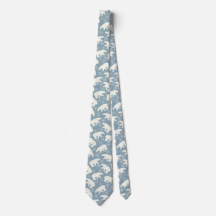 Corbata Winter Polar Bears sin fisuras + tus ideas