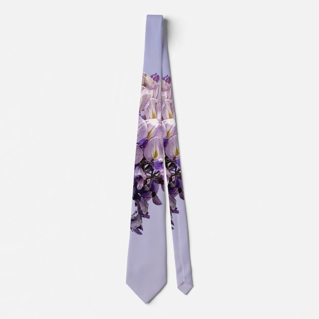 Corbata Wisteria Delicada (Anverso)
