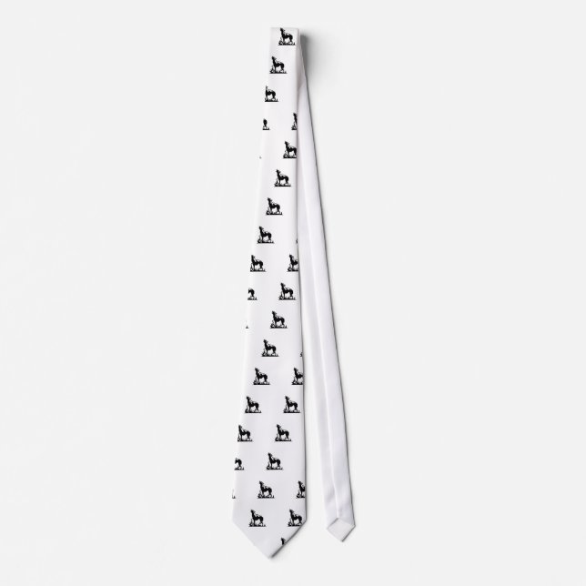 Corbata Wolf Howling (Anverso)